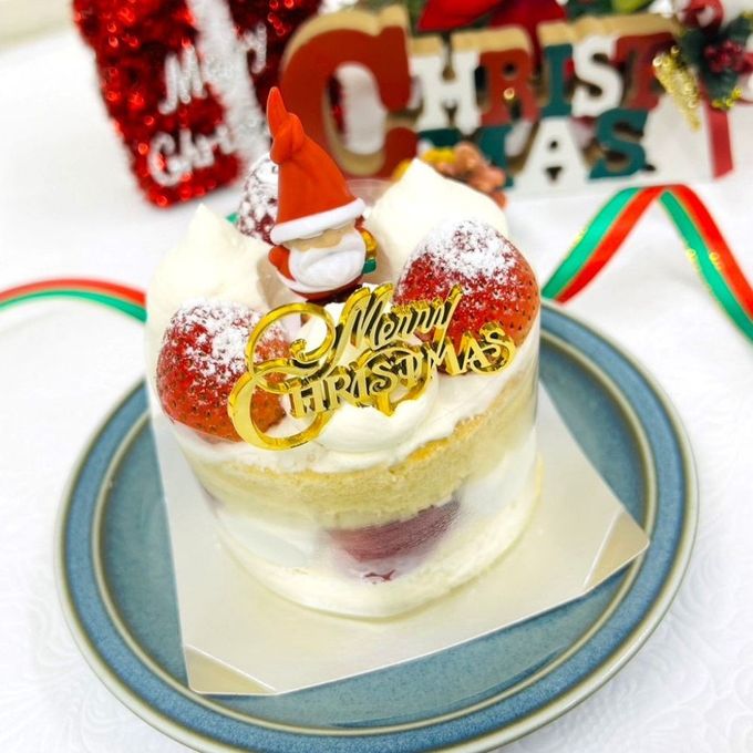 ご予約受付中 クリスマスケーキ 生デコクリスマス 3号 約9.0cm (1～3名様) 幸蝶 1