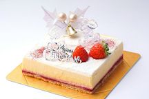 ご予約受付中 クリスマス 低糖質 レアチーズケーキ 4.5号 クリスマスケーキ 2