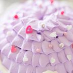 世界に一つだけ 自分で飾り付けのできる プリンセスケーキ 5号 スウィートレディ/パープル 誕生日ケーキ バースデーケーキ ひな祭り 4