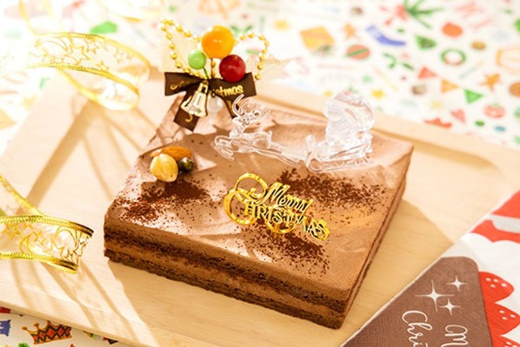 ご予約受付中 クリスマス 低糖質 ムースショコラケーキ 4.5号 クリスマスケーキ  1