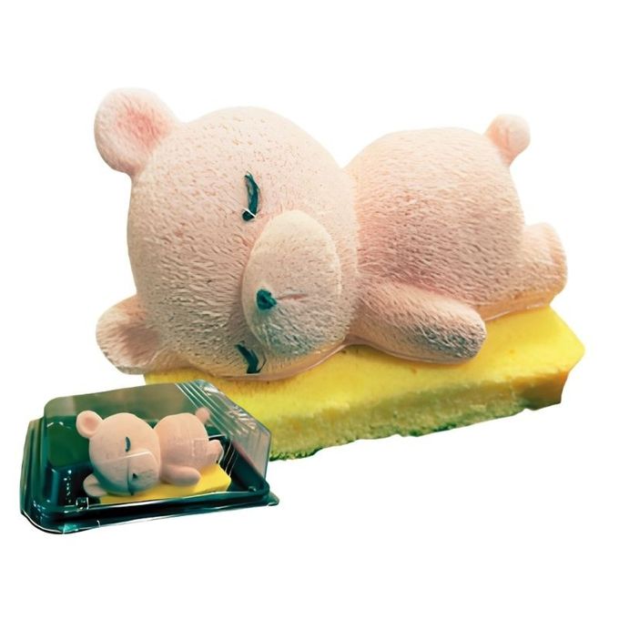 おねんねクマちゃん いちごレアチーズ スポンジのお布団ですやすやレアチーズ 7