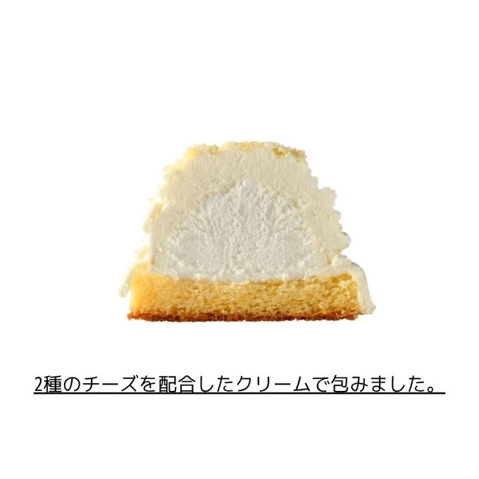 【犬猫用】2種の贅沢チーズが香りとろける！ ご褒美モンブラン 2種のチーズ味 バースデーケーキ 誕生日ケーキ 5