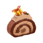 2024 クリスマスケーキ 生チョコまるごと1本 クリスマスノエル ロールケーキ クリスマスケーキ 17.0cm×8.0cm (4～8名様) 4