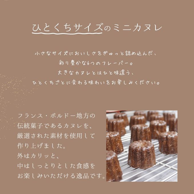 種子島粗糖の 一口ミニカヌレ6種セット（8個入） 内祝 結婚 ギフト スイーツ 御祝 御礼 出産 誕生日  4