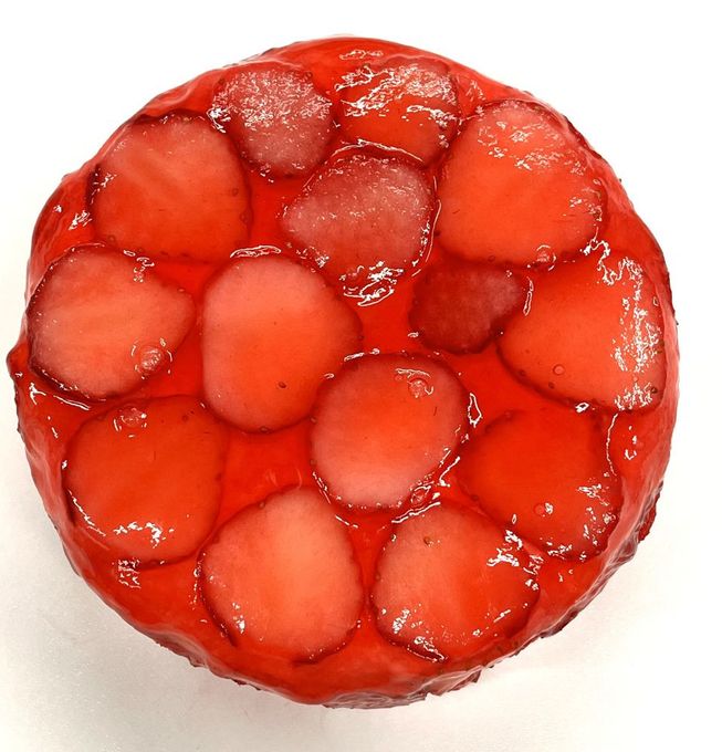 南国マンゴーと苺の贅沢レアチーズケーキ５号 5