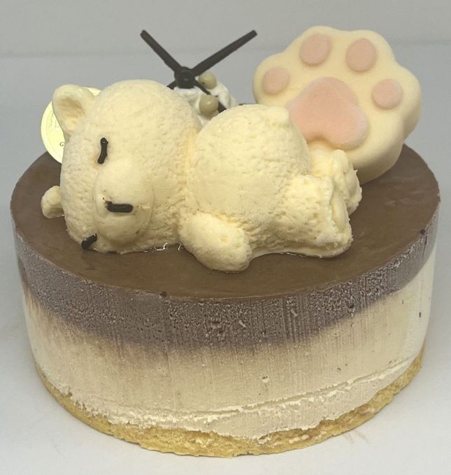 くまちゃんのひみつのチョコレアチーズ4号 幅12cm 3