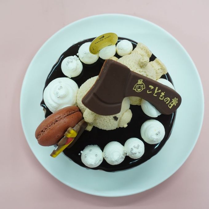 こどもの日限定｜おやすみくまの生チョコショート（4号） 3