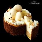 キャラメル×マスカルポーネの濃厚ダブルチーズケーキ 4号（12cm）｜誕生日・ギフトに人気 3