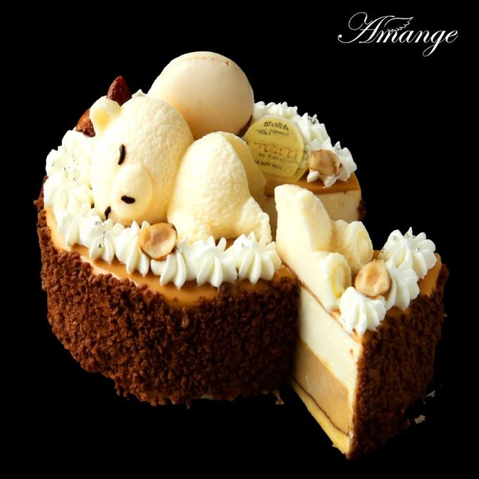 キャラメル×マスカルポーネの濃厚ダブルチーズケーキ 4号（12cm）｜誕生日・ギフトに人気 3