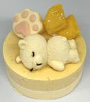 マンゴーの恵み レアチーズケーキ（4号サイズ） 幅12cm 1