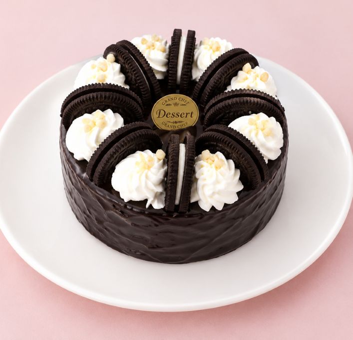 オレオ＆チョコレートケーキ 4号（12cm）｜ザクザクオレオ×濃厚チョコムースの贅沢ケーキ｜誕生日・ギフトに 1