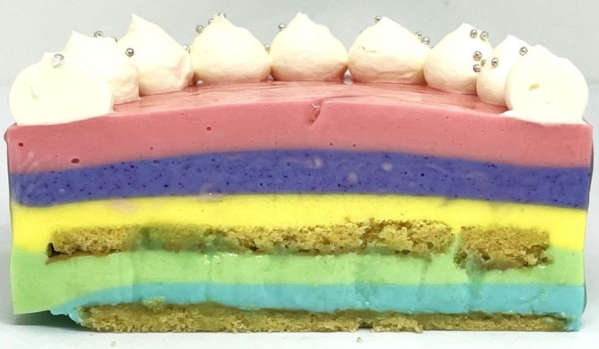 ハニーレモンの虹色しあわせケーキ４号 2