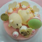 ひなまつり 苺と桜のティラミス くまデコレーション 4号（12cm） 〜やさしい桜香る、春のお祝いケーキ〜ひな祭り2026 2