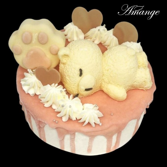 【ベリーショートケーキ】くまたんのかわいいデコ ５号（1５cm）｜人気のバースデーケーキ 1