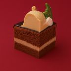 【チョコ】森のくまさんケーキ 4号（12cm）｜箱を開けた瞬間ときめく かわいい本格チョコレートケーキ 3