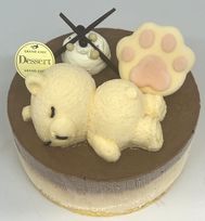  くまちゃんのひみつのチョコレアチーズ5号 幅15cm