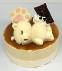 カラメルレアチーズケーキ 4号 幅12cm 1