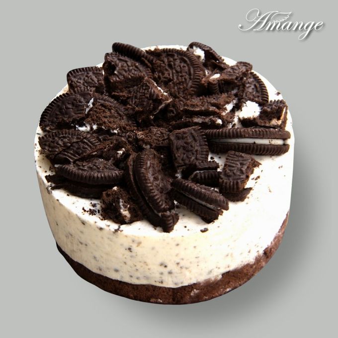 【アイス仕立て】十勝チーズとオレオのレアチーズケーキ 4号｜誕生日・ひんやりスイーツ 1