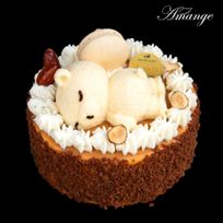 キャラメル×マスカルポーネの濃厚ダブルチーズケーキ 4号（12cm）｜誕生日・ギフトに人気