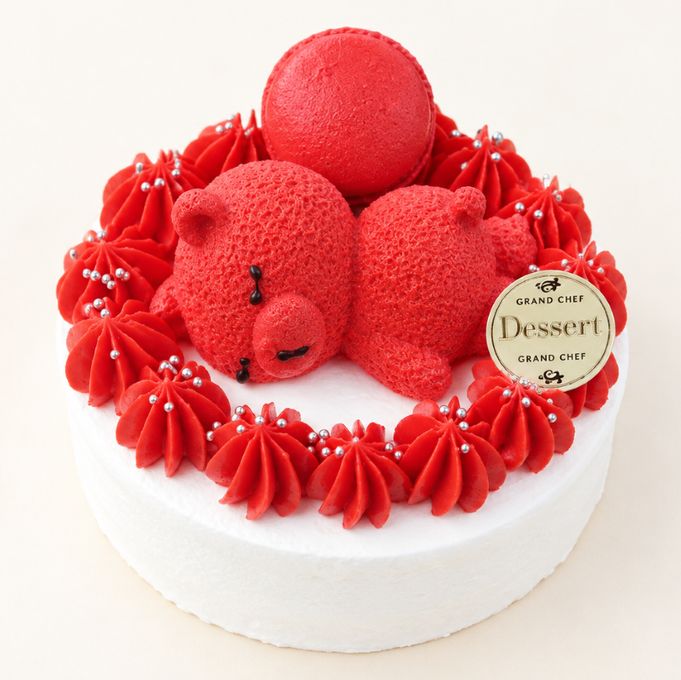 推し活くまたんケーキ 4号 ～選べる9色のくまたんショートケーキ～ 5