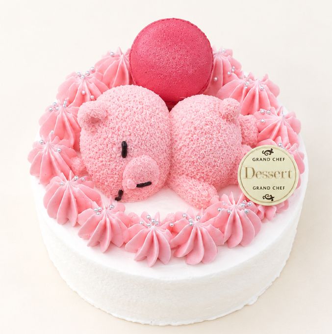 推し活くまたんケーキ 4号 ～選べる9色のくまたんショートケーキ～ 6