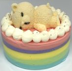**「おやすみベアと虹の夢」～はちみつレモンヨーグルトケーキ～４号 2