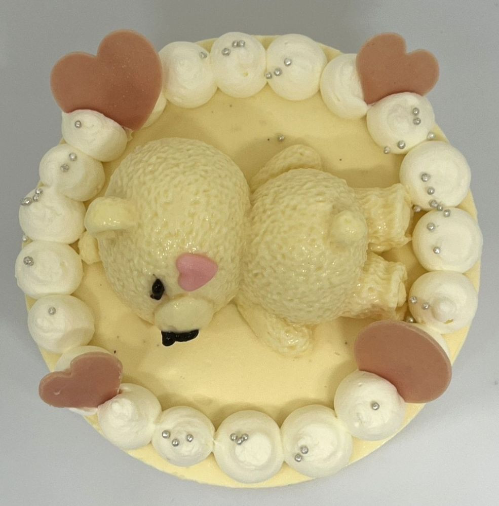 しろくまレアチーズ4号 幅12cm（Amange） | Cake.jp