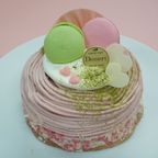 静岡産さくら香る さくらのモンブラン 〜黒糖ダックワーズとあんこのババロア〜ひな祭り2026 1