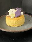 ハロウィンかぼちゃバスクチーズケーキ 4号 ゴースト＆ねこクッキー付き 2