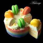 カラフルセンイルケーキ 4号｜笑顔を届ける韓国風お祝いケーキ・誕生日・ギフトに人気 2