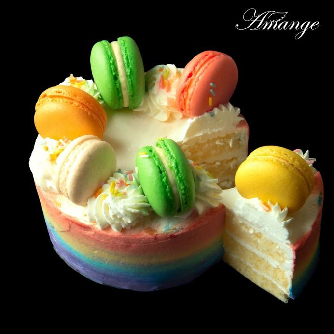 カラフルセンイルケーキ 4号｜笑顔を届ける韓国風お祝いケーキ・誕生日・ギフトに人気 2