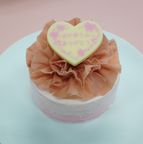 【グルテンフリー】NYチーズケーキ 4号（12cm） いちごチョコのフラワーデコレーション｜当店人気No.1 母の日2026 2