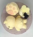 香るブルーベリーと北海道クリームチーズのレアチーズ4号 幅12cm 3