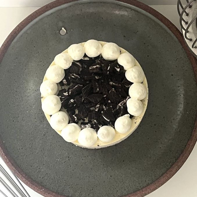 ふわとろ♡クッキー＆クリームのホワイトチョコケーキ 3