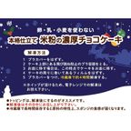 初めてのクリスマスケーキに、卵・乳・小麦を使わない本格仕立て 米粉の濃厚チョコケーキ 4号 直径約12cm  早割価格2026年12月3日まで！クリスマス2026 7