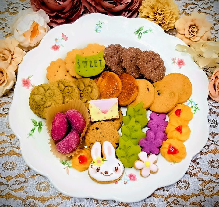 11種類の米粉ブレンド クッキー缶｜アイシングクッキー入り｜贈りものにも！ 3