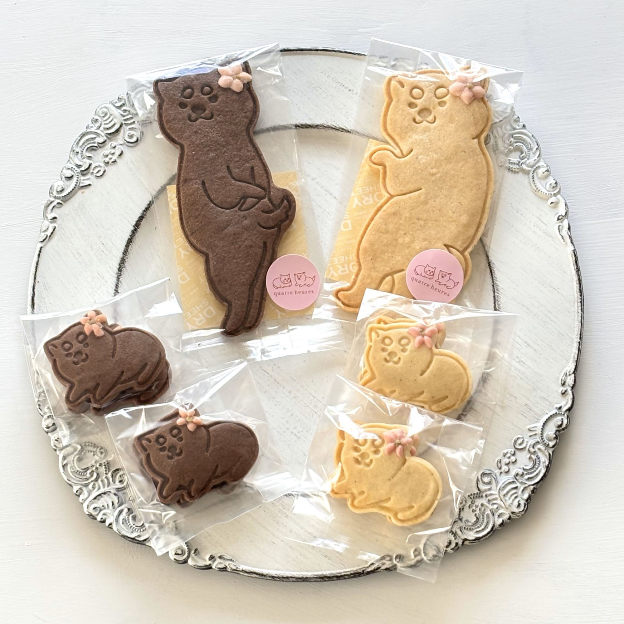 シルエットクッキーギフトアソート犬 （quatre heures） | Cake.jp