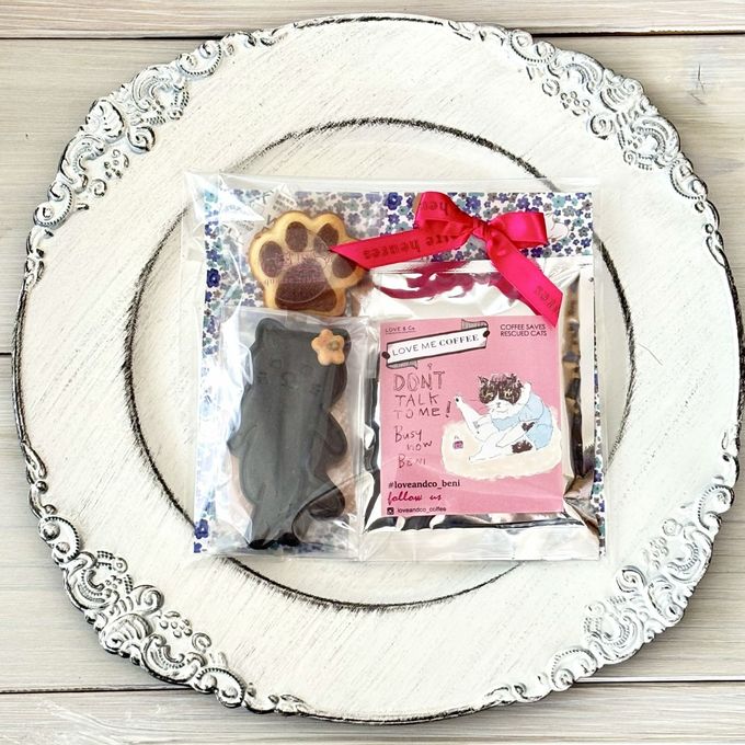 クッキーが選べる犬猫おやつとコーヒーのセット 2