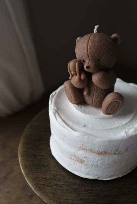 《小麦・卵・乳製品》不使用ケーキ ファーストバースデー スマッシュケーキ little bear cake 2