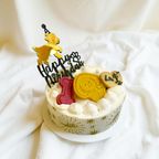 《犬種カスタム》安心無添加!愛犬家とわんちゃんのためのバースデーケーキ 4号 2