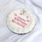 《無添加》わんちゃんねこちゃんにも安心安全の可愛いバースデーケーキをプレゼントしよう 4号 2