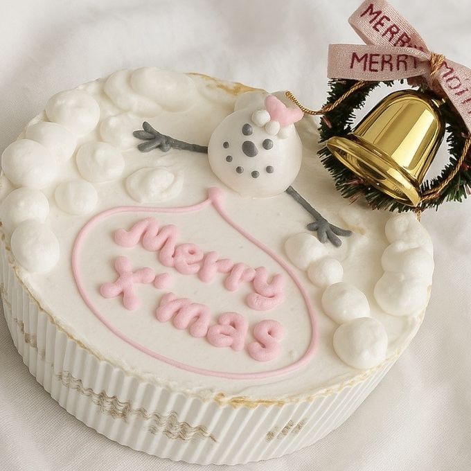 《無添加》わんちゃんと一緒にクリスマスも楽しもうケーキ 4号 3