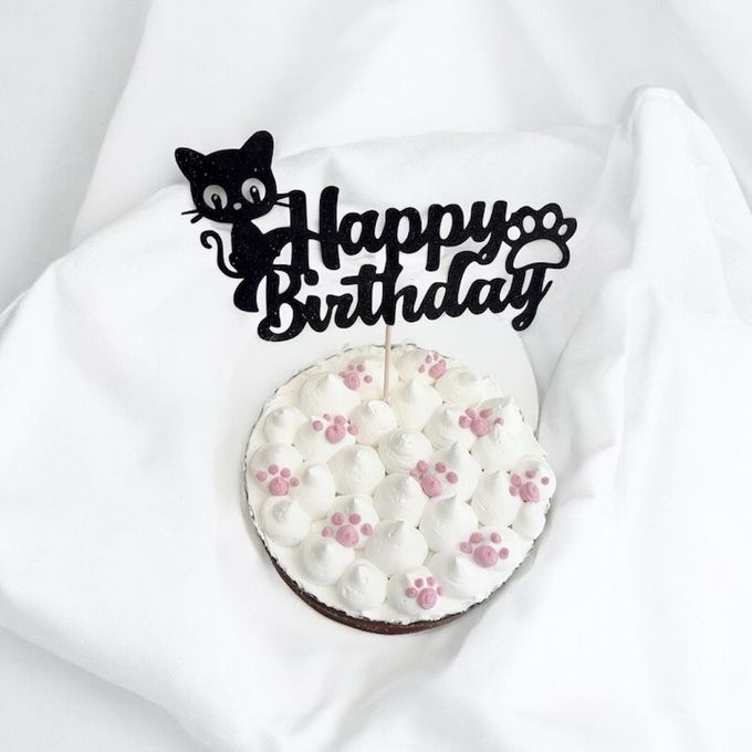 《無添加》ねこちゃんの誕生日も盛大にお祝いしようケーキ 4号 1