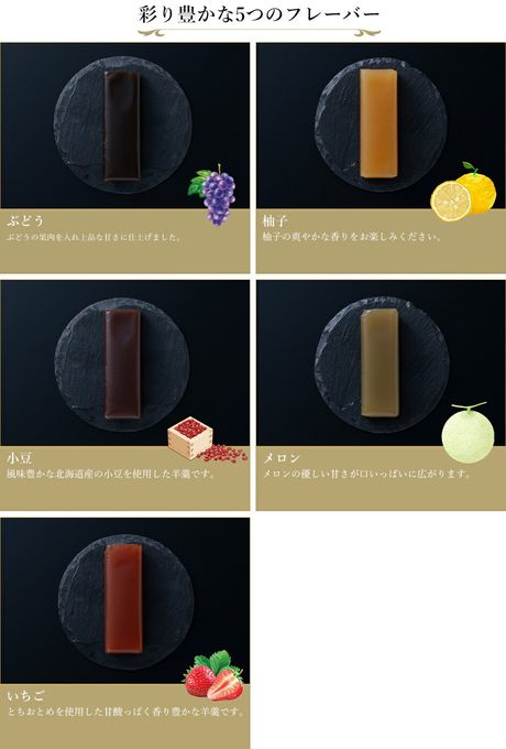 銀座フルーツ羊羹  3