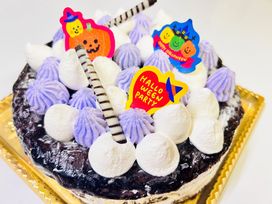 ★ハロウィン限定★紫おばけのミルクレープ