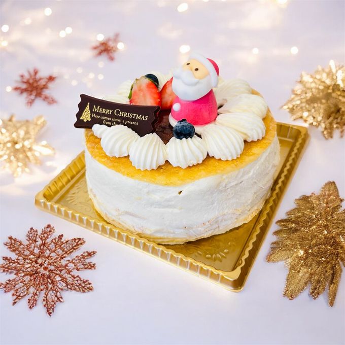 クリスマス２０２５至高のいちごのミルクレープケーキ5号 3
