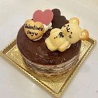 バレンタイン2025チョコのあみあみミルクレープ4号（ホール） 3