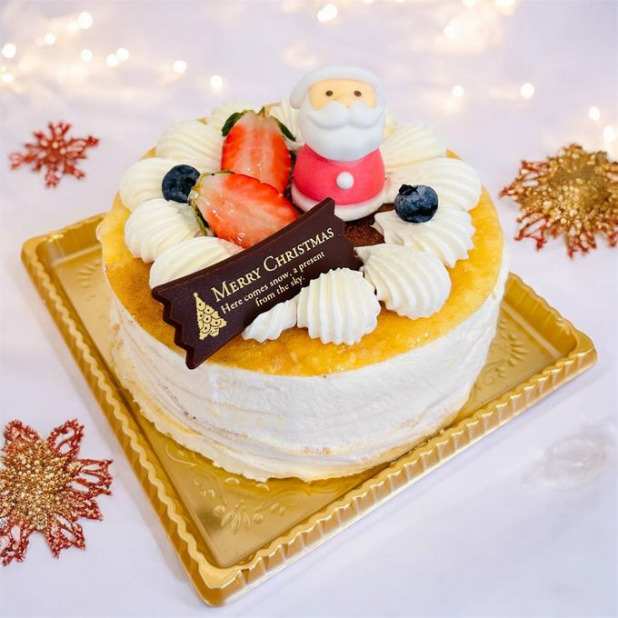 クリスマス２０２５至高のいちごのミルクレープケーキ5号 2