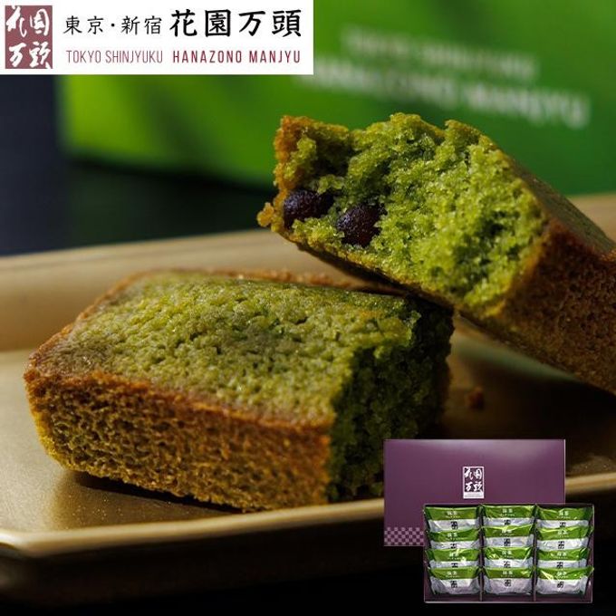 【花園万頭】抹茶フィナンシェ12個入