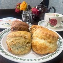 英国式スコーン4個セット クロテッドクリーム付き